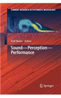 Sound - Perception - Performance