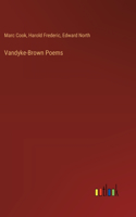 Vandyke-Brown Poems