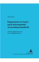 Impairment of Assets Nach International Accounting Standards