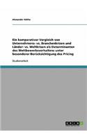 komparativer Vergleich von Unternehmens- vs. Branchenkrisen und Länder- vs. Weltkrisen als Determinanten des Wettbewerbsverhaltens unter besonderer Berücksichtigung des Pricing