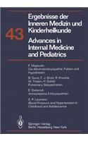 Advances in Internal Medicine and Pediatrics/Ergebnisse Der Inneren Medizin Und Kinderheilkunde