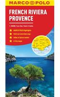 French Riviera and Provence Marco Polo Map
