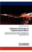 Halogen Exchange in Superheated Water