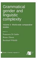 Grammatical gender and linguistic complexity II