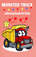 Monster Truck Coloring Book for Kids