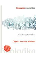 Object Access Method: (English)
