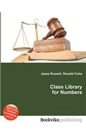 Class Library for Numbers: (English)