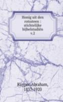 Honig uit den rotssteen