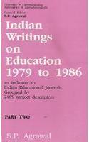 Indian Writings on Education 1979 to 1986