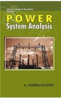 Power System Analysis