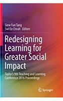 Redesigning Learning for Greater Social Impact