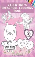 Valentine's Preschool Coloring Book