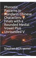 Phonetic Patterns in Mandarin Chinese Characters