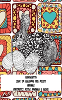 Libri da colorare per adulti - Fantastici motivi Mandala e relax - Animale - Coniglietto