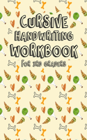 Cursive Handwriting Workbook for 3rd Graders: 85 Pages, Ages 8 to 10, 3rd Grade Practice Handwriting, Tracing, Letters.Halloween Cursive Handwriting Practice