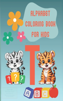 Alphabeth Animals Coloring Book for Kids: Collection of 52 animals. Each animal has its name. The names are in alphabetical order. Coloring and learning the alphabet.