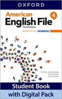 American English File: Level 4: Student Book with Digital Pack: Print Student Book and 2 years' access to Student e-book, Workbook e-book, Online Practice and Student Resources(American English File)