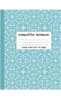 Composition Notebook College Ruled