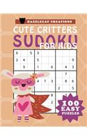 Cute Critters Sudoku For Kids