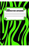 Zebra Composition Notebook: (Composition Notebooks)