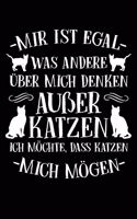 Katzen Sollen Mich Gut Finden: Notizbuch / Notizheft Für Katzenliebhaber Katzenliebhaber-In Katzenfreund-In Crazy Cat Lady A5 (6x9in) Dotted Punktraster