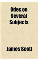 Odes on Several Subjects