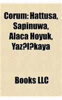 Corum: Hattusa, Sapinuwa, Alaca Hoyuk, Yaz?l?kaya(English)