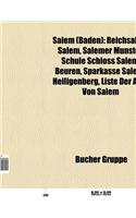 Salem (Baden): Reichsabtei Salem, Salemer Munster, Schule Schloss Salem, Affenberg Salem, Beuren, Sparkasse Salem-Heiligenberg