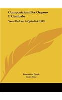 Composizioni Per Organo E Cembalo