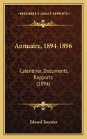 Annuaire, 1894-1896