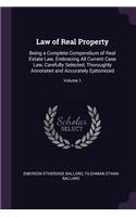 Law of Real Property