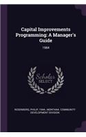 Capital Improvements Programming