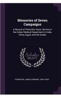 Memories of Seven Campaigns