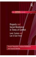 Property and Social Resilience in Times of Conflict