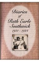 Diaries of Ruth Earle Southwick