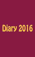 Large Print Diary 2016