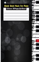 Blank Sheet Music For Piano