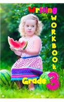 Writing Workbook Grade 3: School Notebook Journal Lined