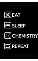 Eat Sleep Chemistry Repeat