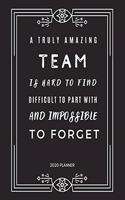 A Truly Amazing Team is Hard to Find