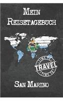 Mein Reisetagebuch San Marino: 6x9 Reise Journal I Notizbuch mit Checklisten zum Ausfüllen I Perfektes Geschenk für den Trip nach San Marino für jeden Reisenden