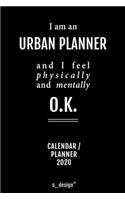 Calendar 2020 for Urban Planners / Urban Planner