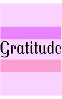 Gratitude Notebook: Blank lined 6x9 Gratitude Journal for any beautiful soul who wants to start her day with a quick dose of gratitude.