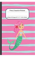 Mermaid Primary Composition Notebook