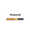 Sixpack loading: Notebook, Journal - Gift Idea for Bodybuilder & Fitness Fans - checkered - 6x9 - 120 pages