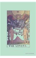 The Lovers 2020 Planner: Weekly + Monthly View - Tarot Card - 6x9 in - 2020 Calendar Organizer with Bonus Dotted Grid Pages + Inspirational Quotes + To-Do Lists(13 Tarot Card Planners)