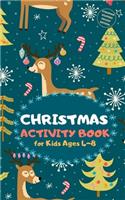 Christmas Activity Book for Kids Ages 4-8 Stocking Stuffers Pocket Edition