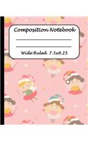 Wide Ruled Composition Notebook