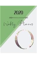 2020 Weekly Planner O: 2020 Weekly Planner: Modern Floral Alphabet Diary/Planner with space for notes; hopes, dreams and aspirations; top priorities, victories, and forwar(15 Series - Weekly Planner Modern Floral Alphabet)