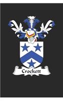 Crockett: Crockett Coat of Arms and Family Crest Notebook Journal (6 x 9 - 100 pages)